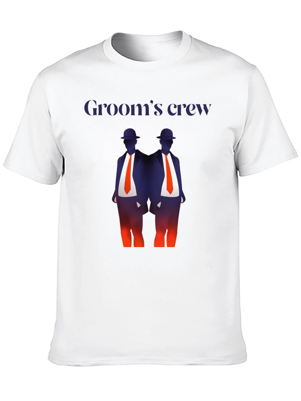 Grooms Crew Graphic T-Shirt