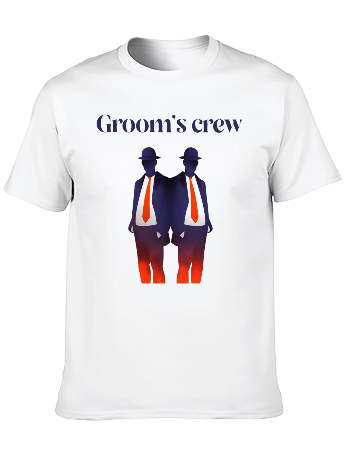 Grooms Crew Graphic T-Shirt