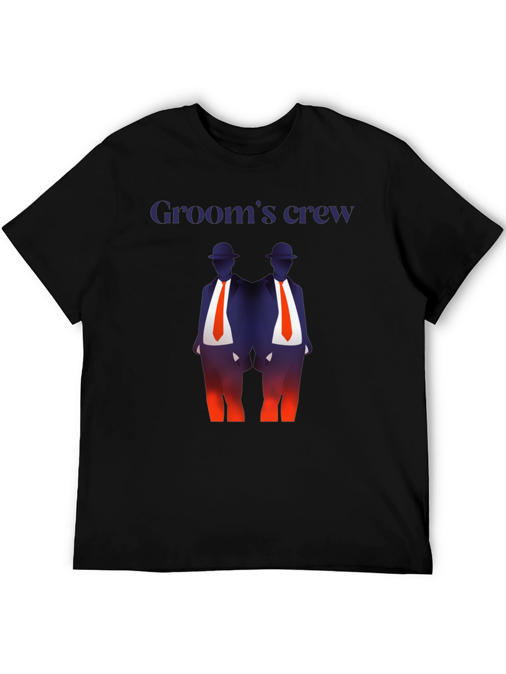 Grooms Crew Graphic T-Shirt