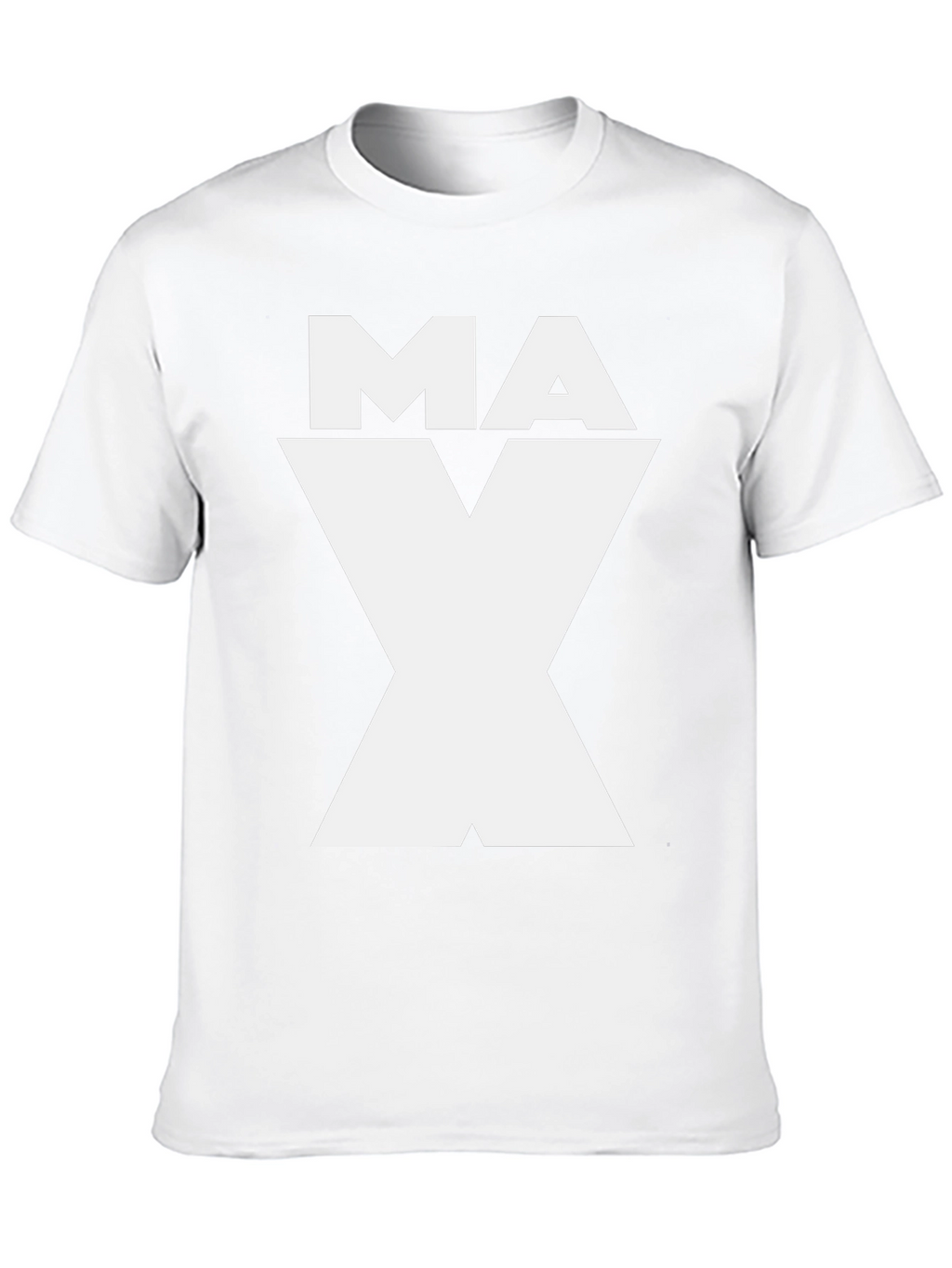MAX Graphic Tee - Black Cotton Blend Shirt
