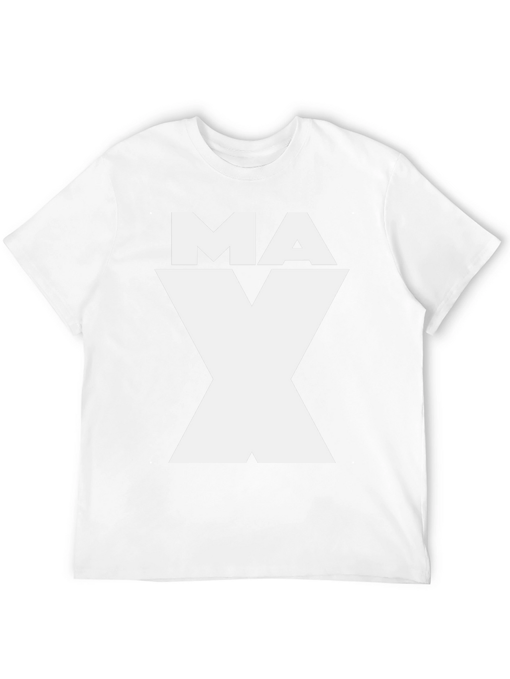 MAX Graphic Tee - Black Cotton Blend Shirt
