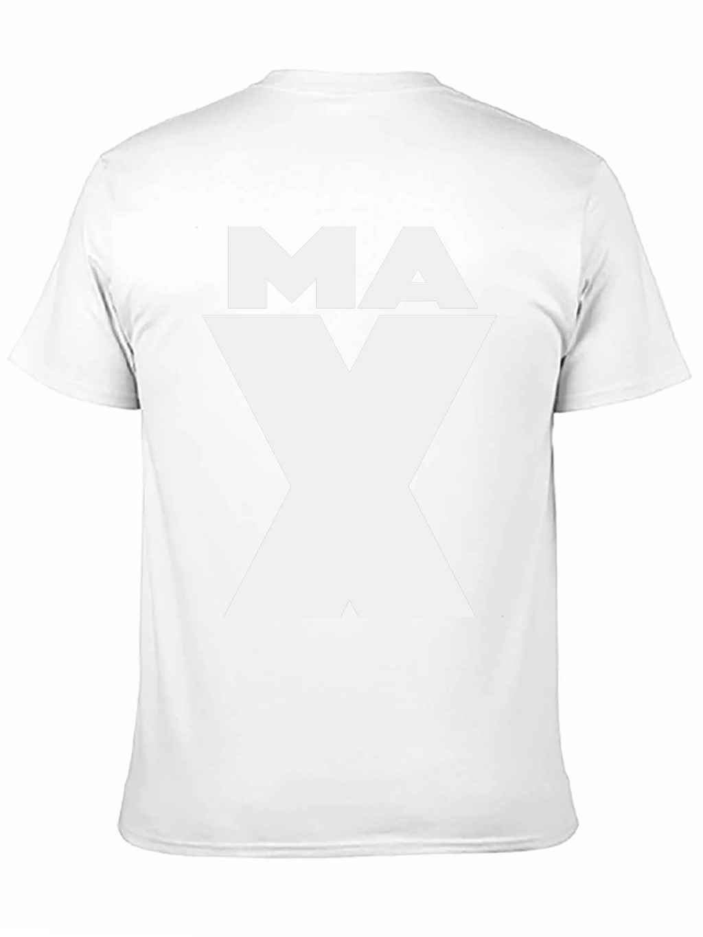 MAX Graphic Tee - Black Cotton Blend Shirt
