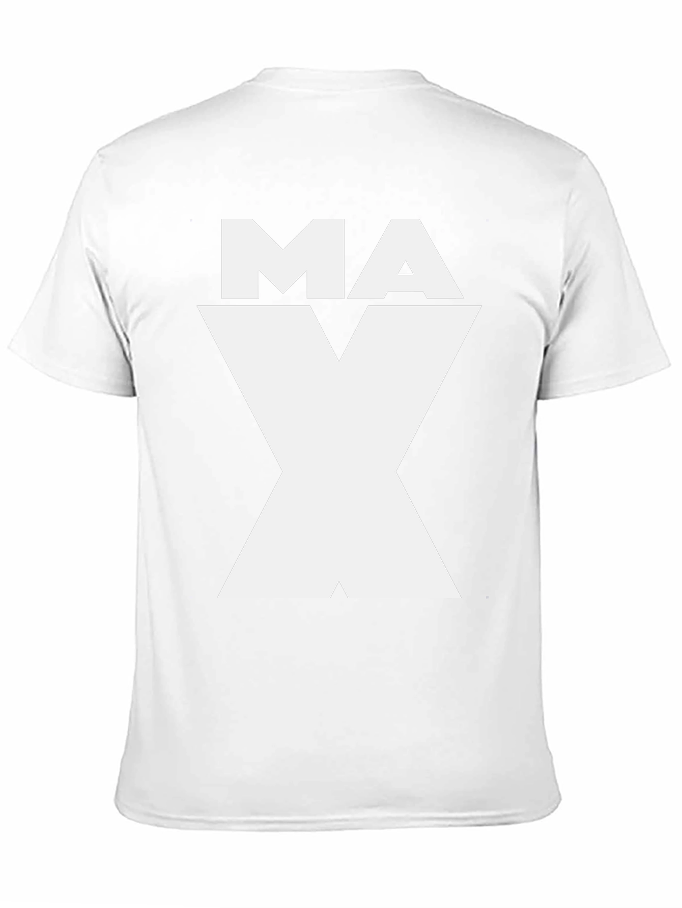 MAX Graphic Tee - Black Cotton Blend Shirt