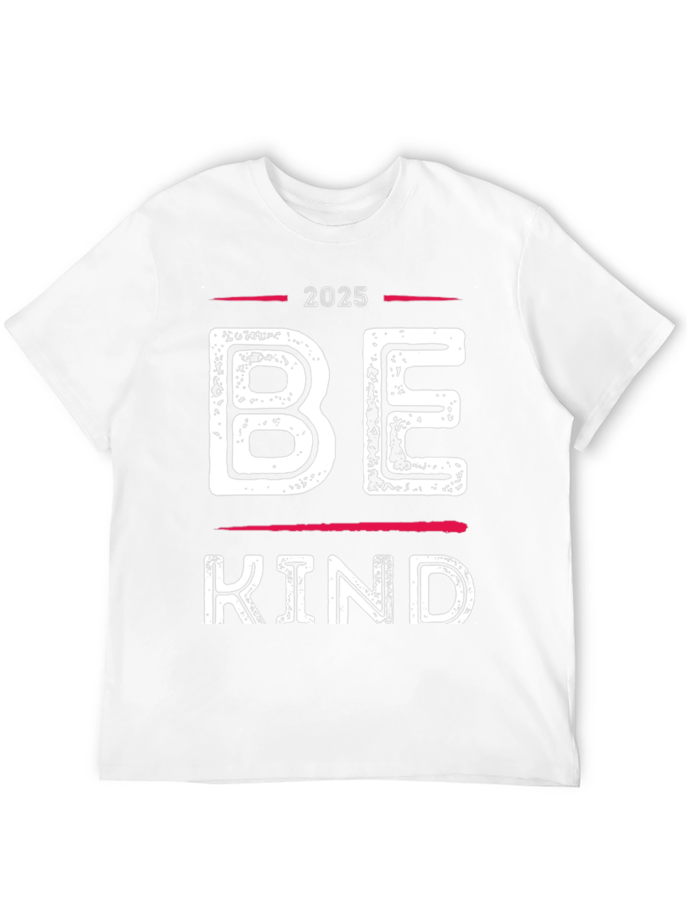 Be Kind 2025 Graphic Tee - Black Cotton T-Shirt