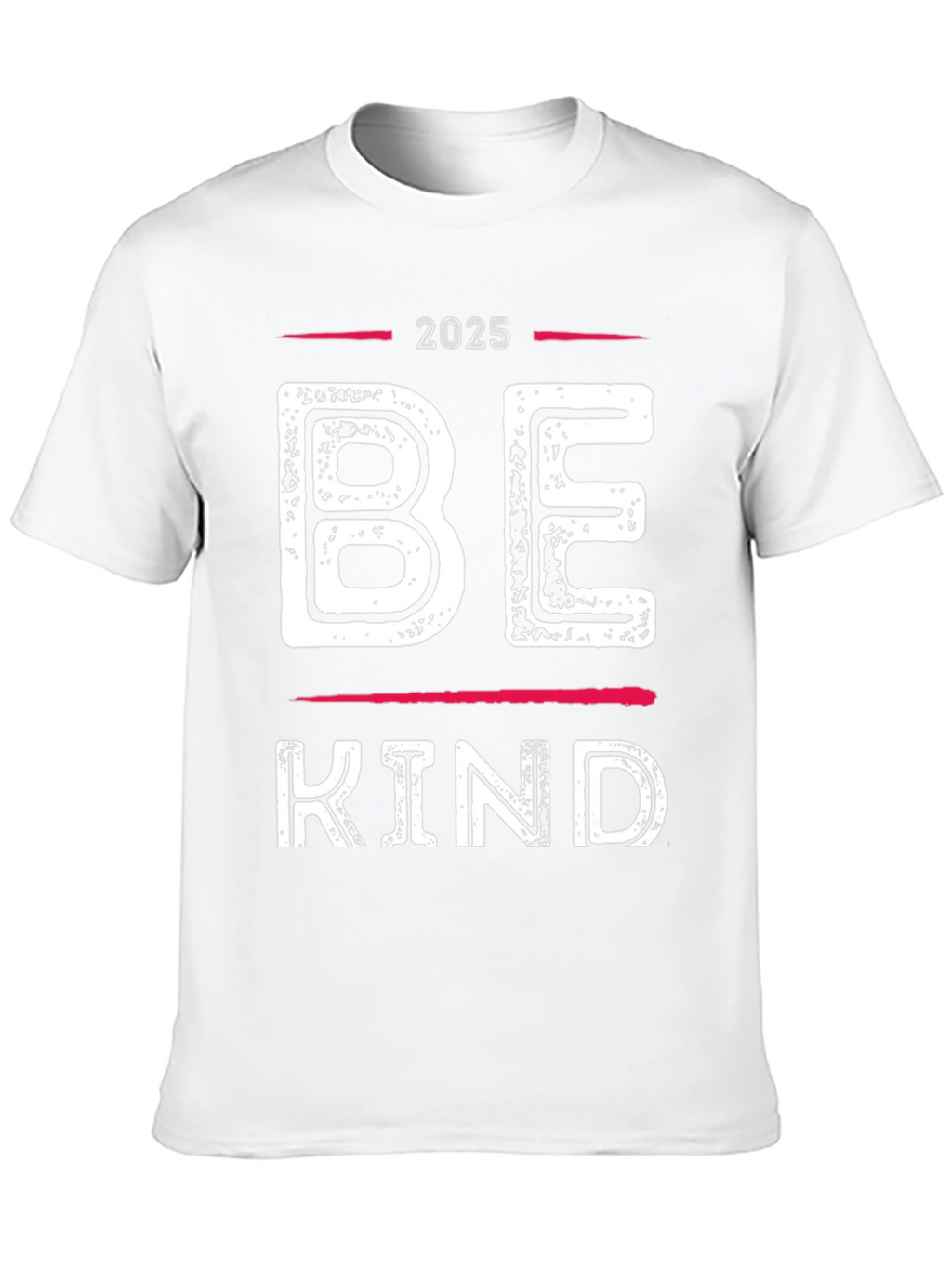 Be Kind 2025 Graphic Tee - Black Cotton T-Shirt