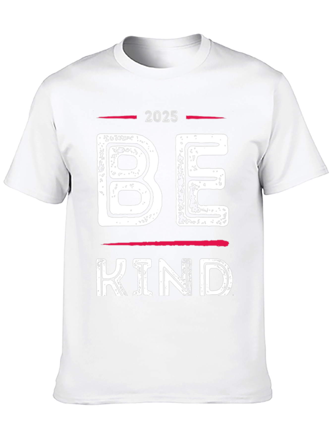 Be Kind 2025 Graphic Tee - Black Cotton T-Shirt