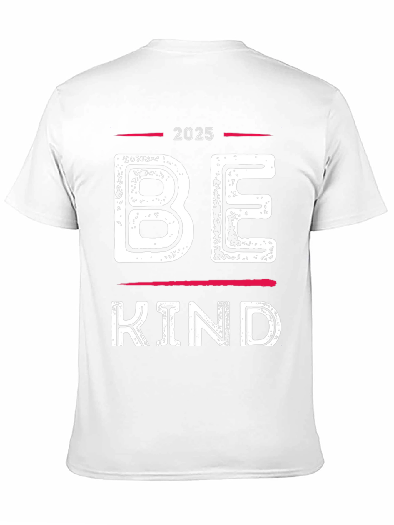 Be Kind 2025 Graphic Tee - Black Cotton T-Shirt