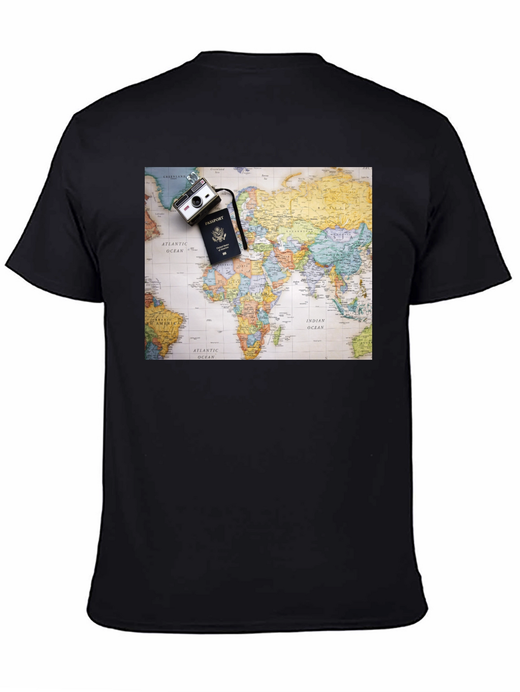 World Map Travel T-Shirt