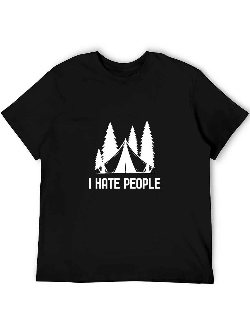 I Hate People Camping T-Shirt