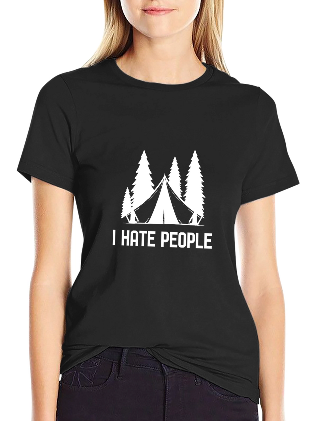 I Hate People Camping T-Shirt