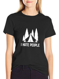 I Hate People Camping T-Shirt