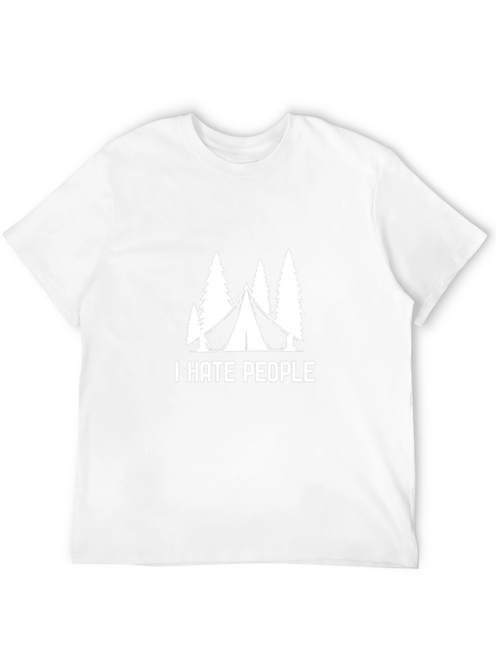 I Hate People Camping T-Shirt