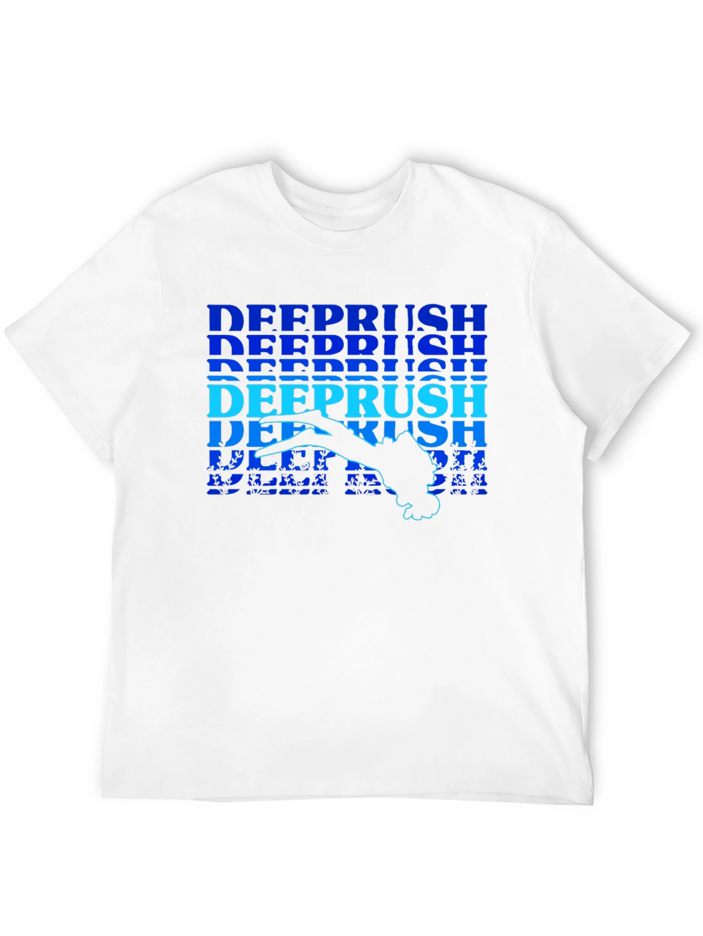 Deep Rush Diver T-Shirt - Unique Graphic Tee