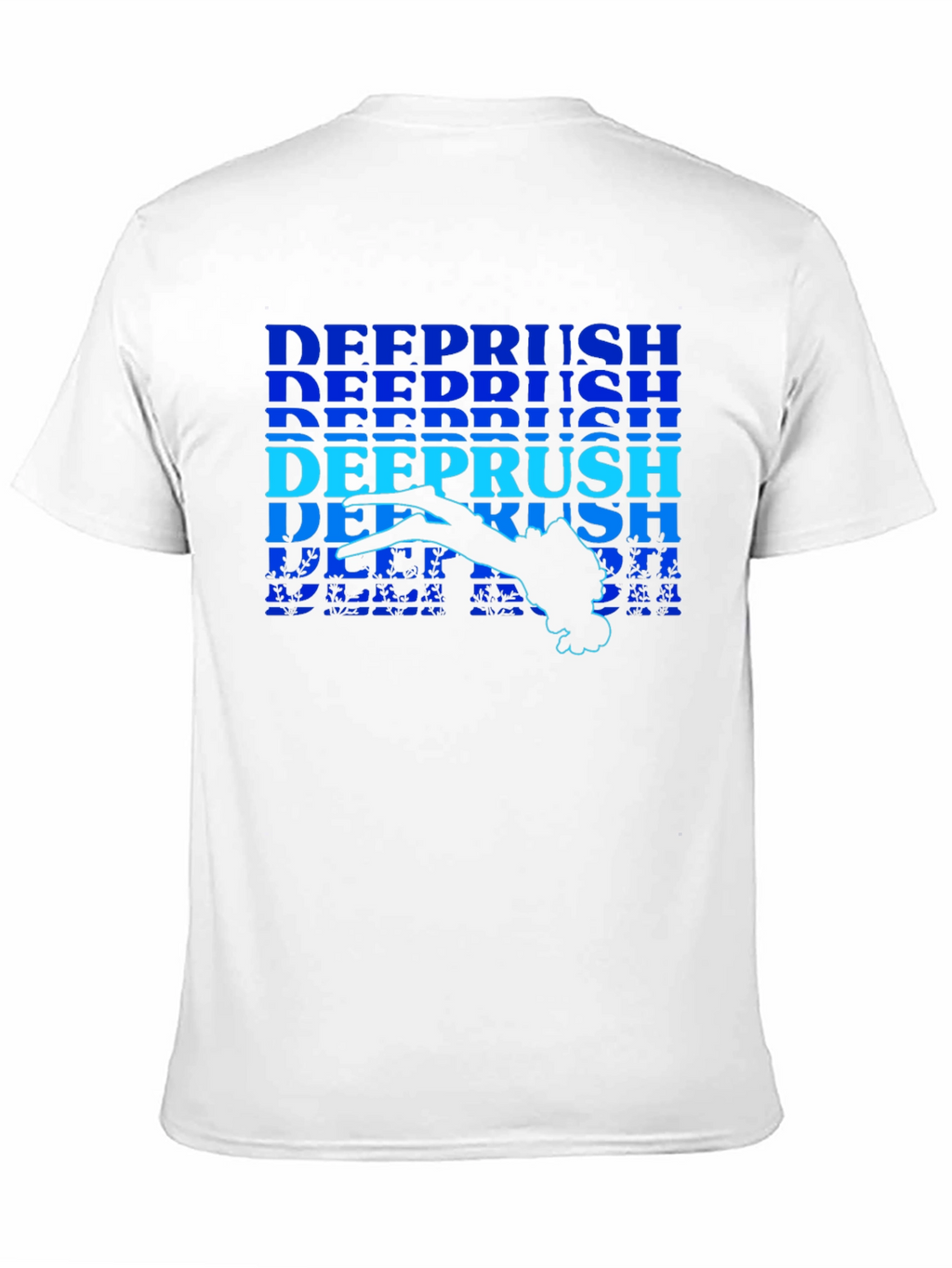 Deep Rush Diver T-Shirt - Unique Graphic Tee
