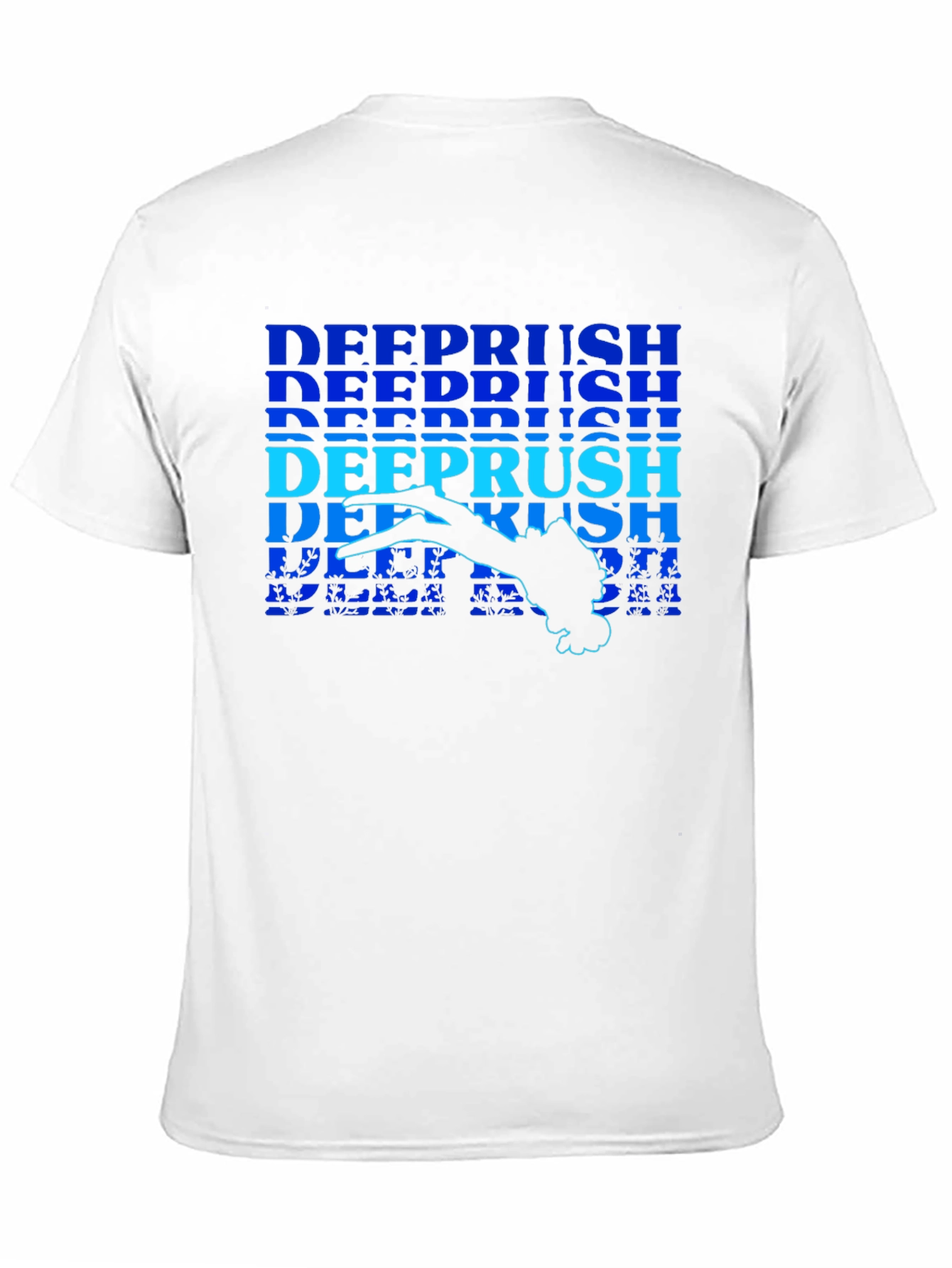 Deep Rush Diver T-Shirt - Unique Graphic Tee