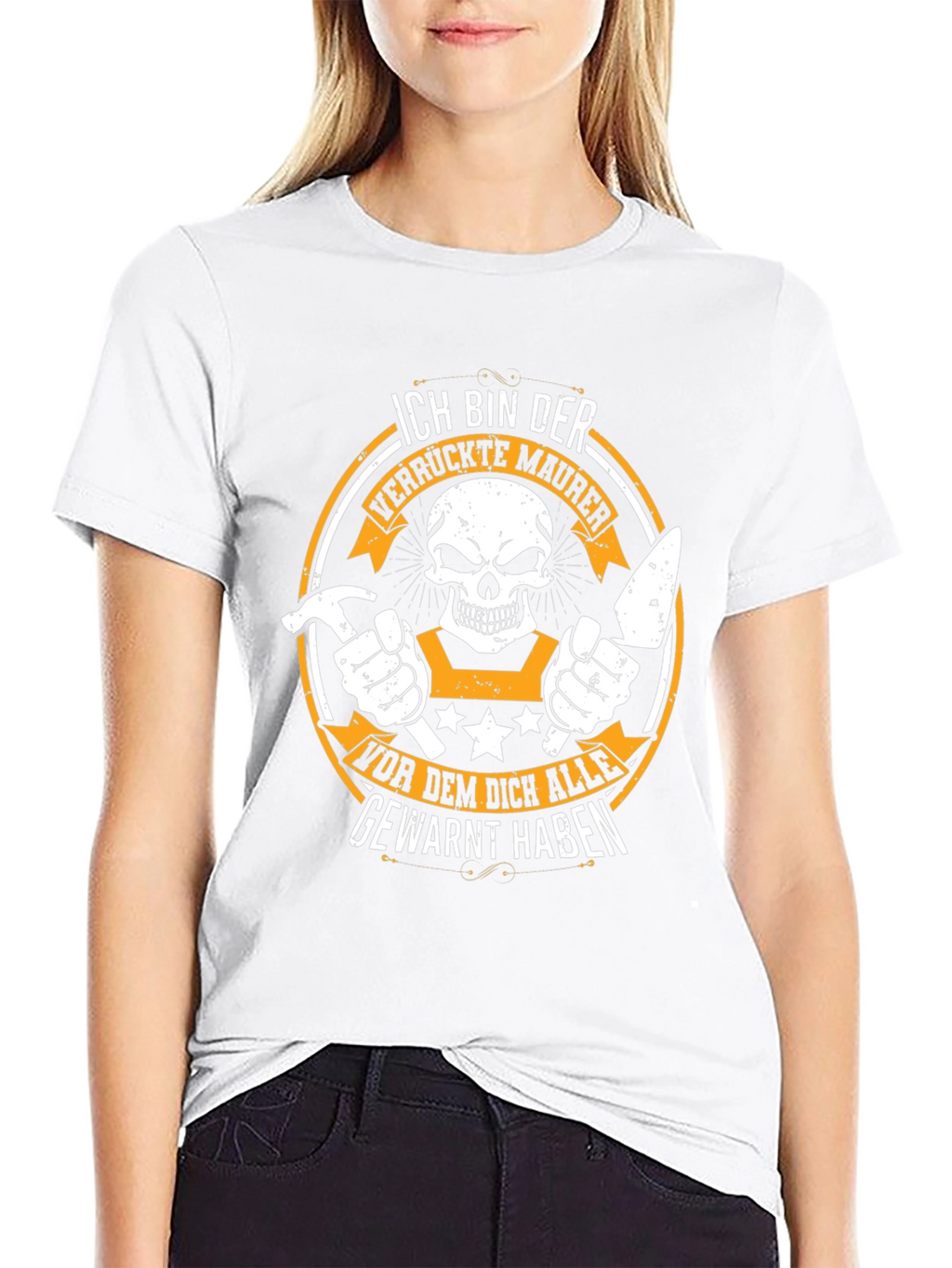Ich Bin Der Verrückte Maurer T-Shirt