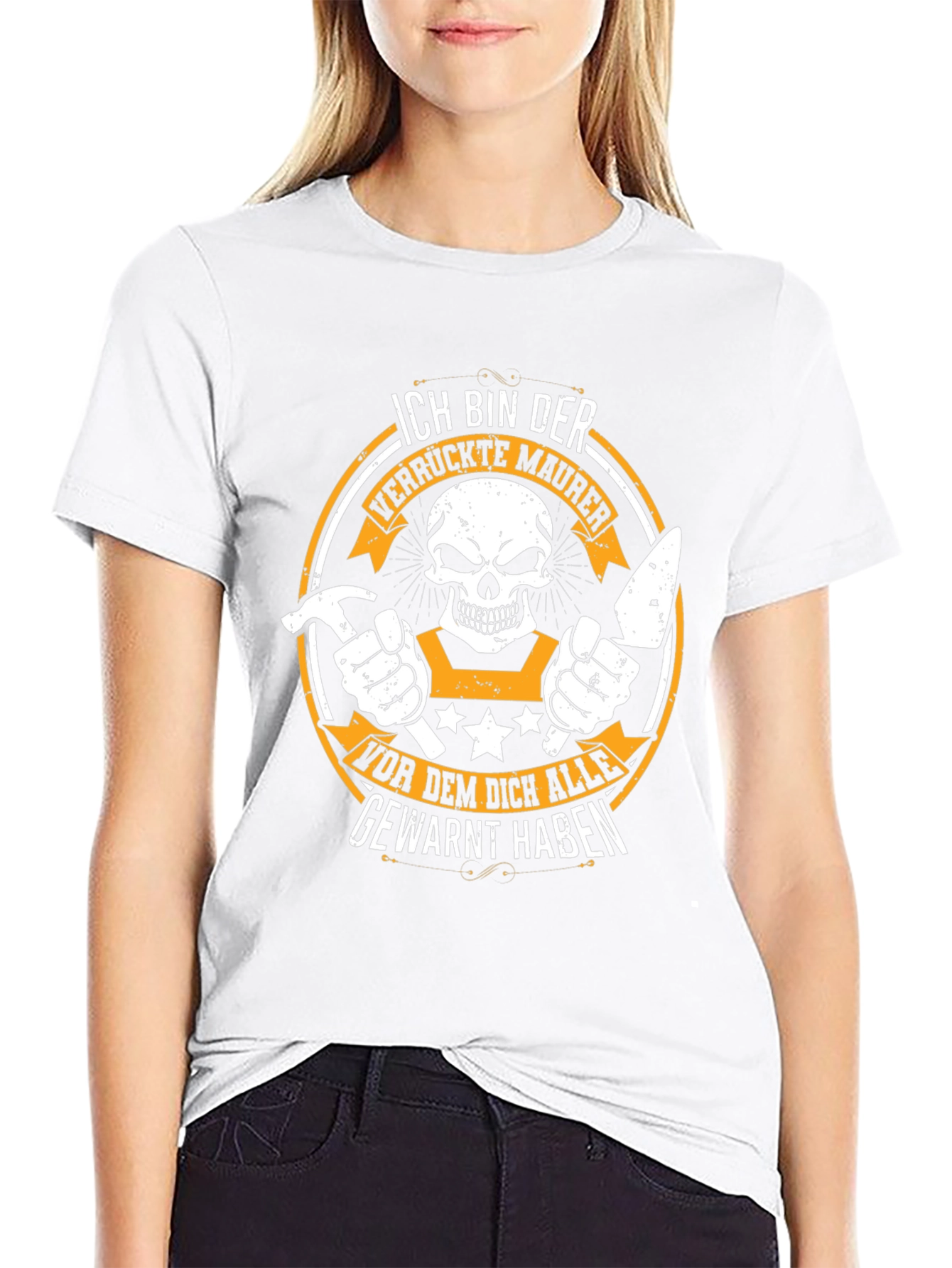 Ich Bin Der Verrückte Maurer T-Shirt