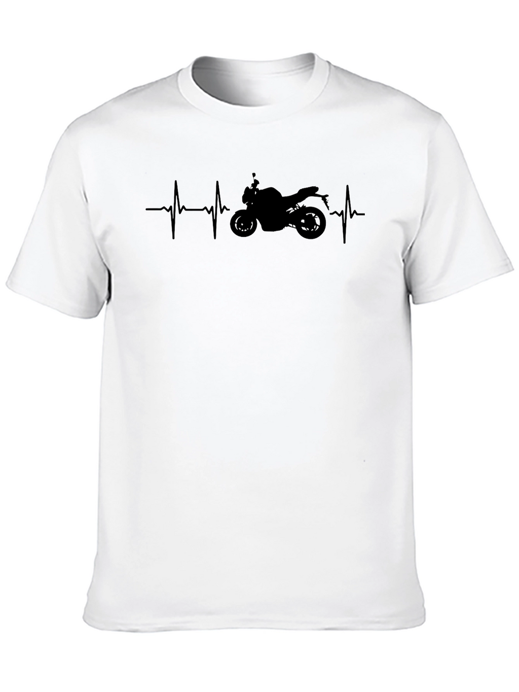Motorcycle Heartbeat T-Shirt - Ride in Style!