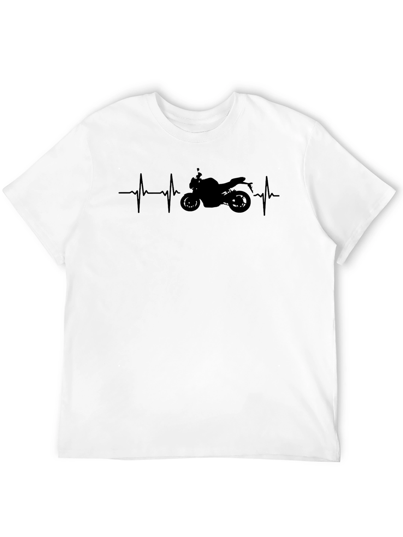 Motorcycle Heartbeat T-Shirt - Ride in Style!