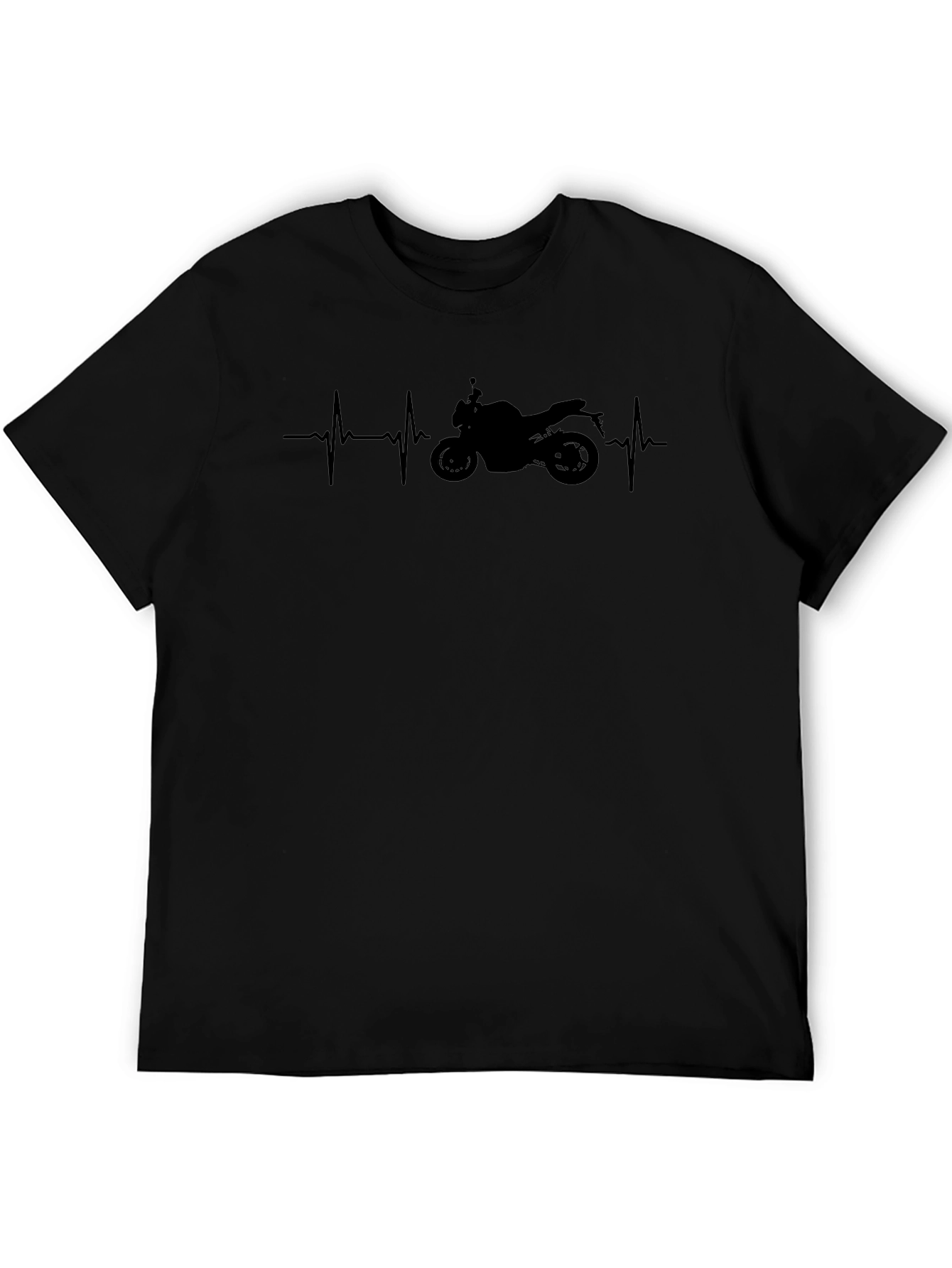 Motorcycle Heartbeat T-Shirt - Ride in Style!