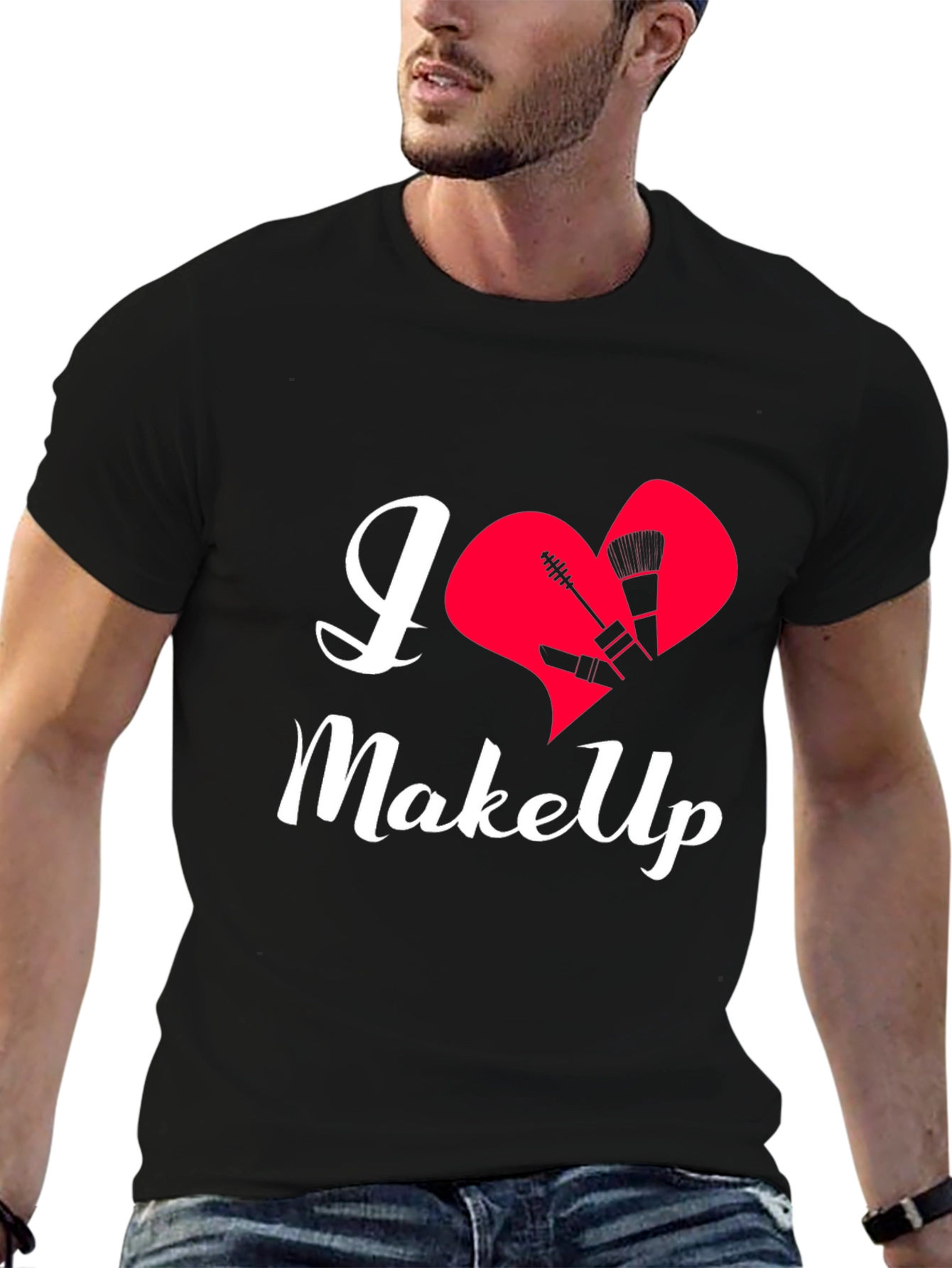 I Love Makeup T-Shirt - Stylish Beauty Tee