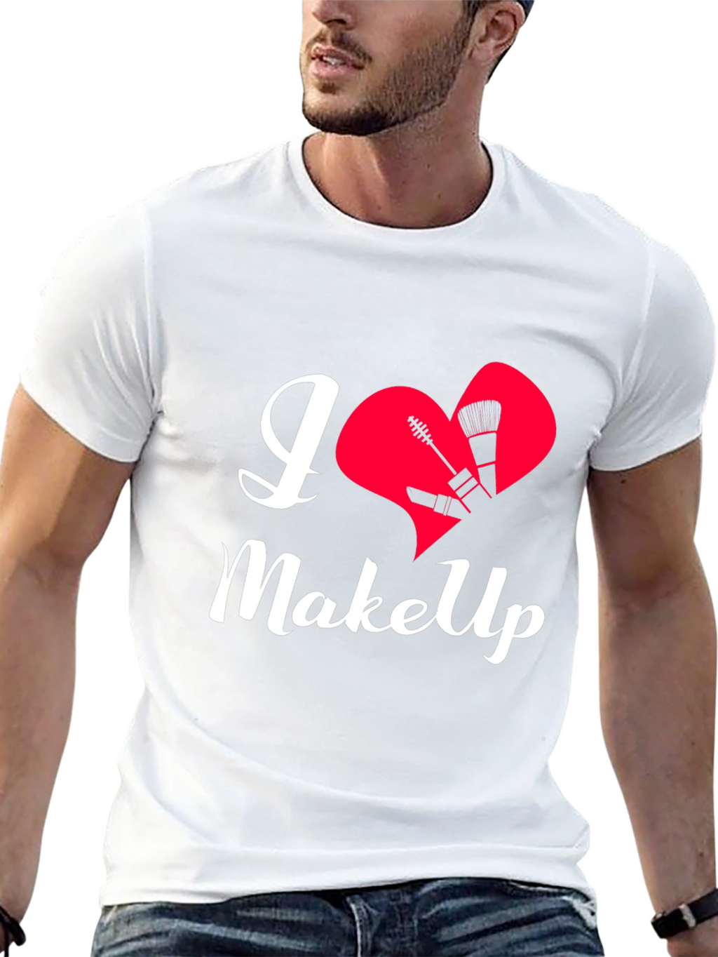 I Love Makeup T-Shirt - Stylish Beauty Tee