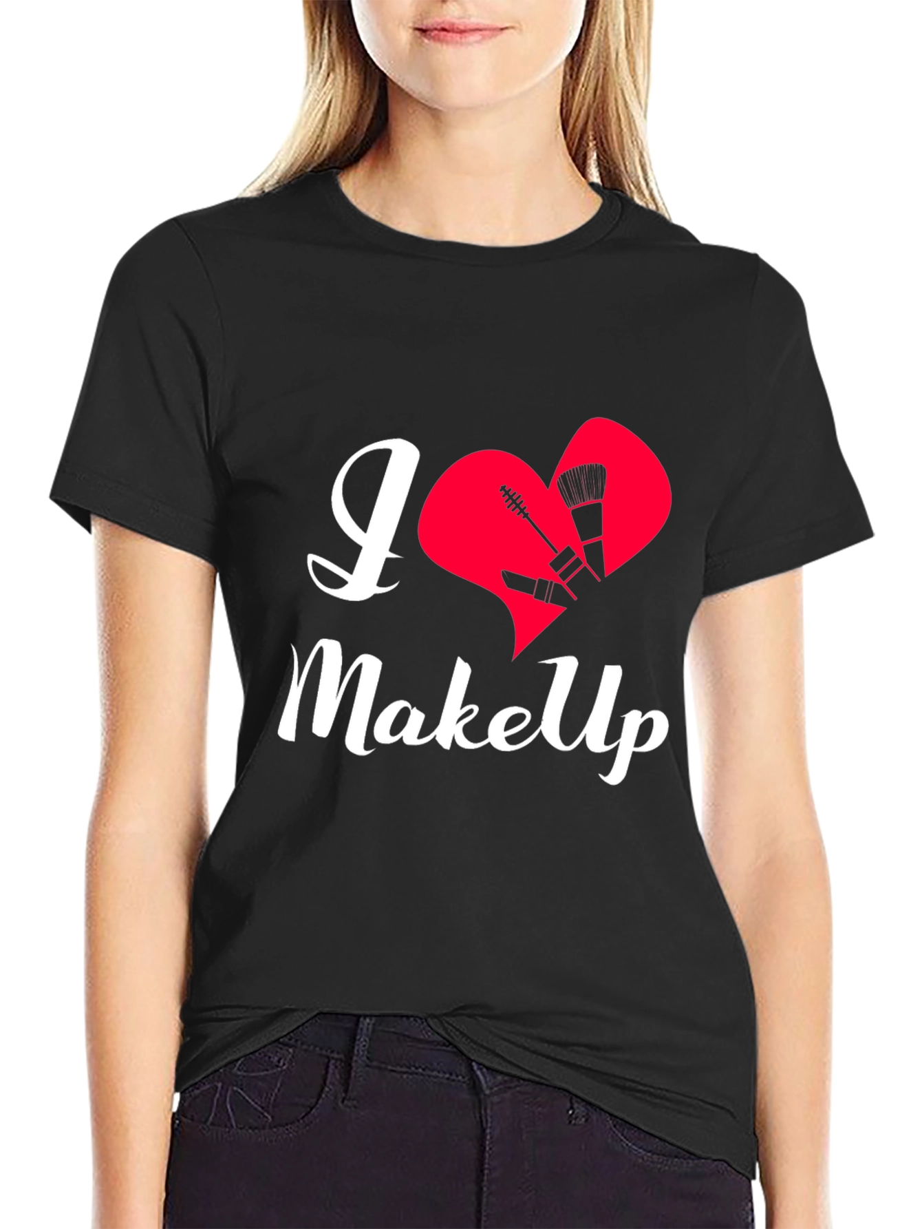 I Love Makeup T-Shirt - Stylish Beauty Tee