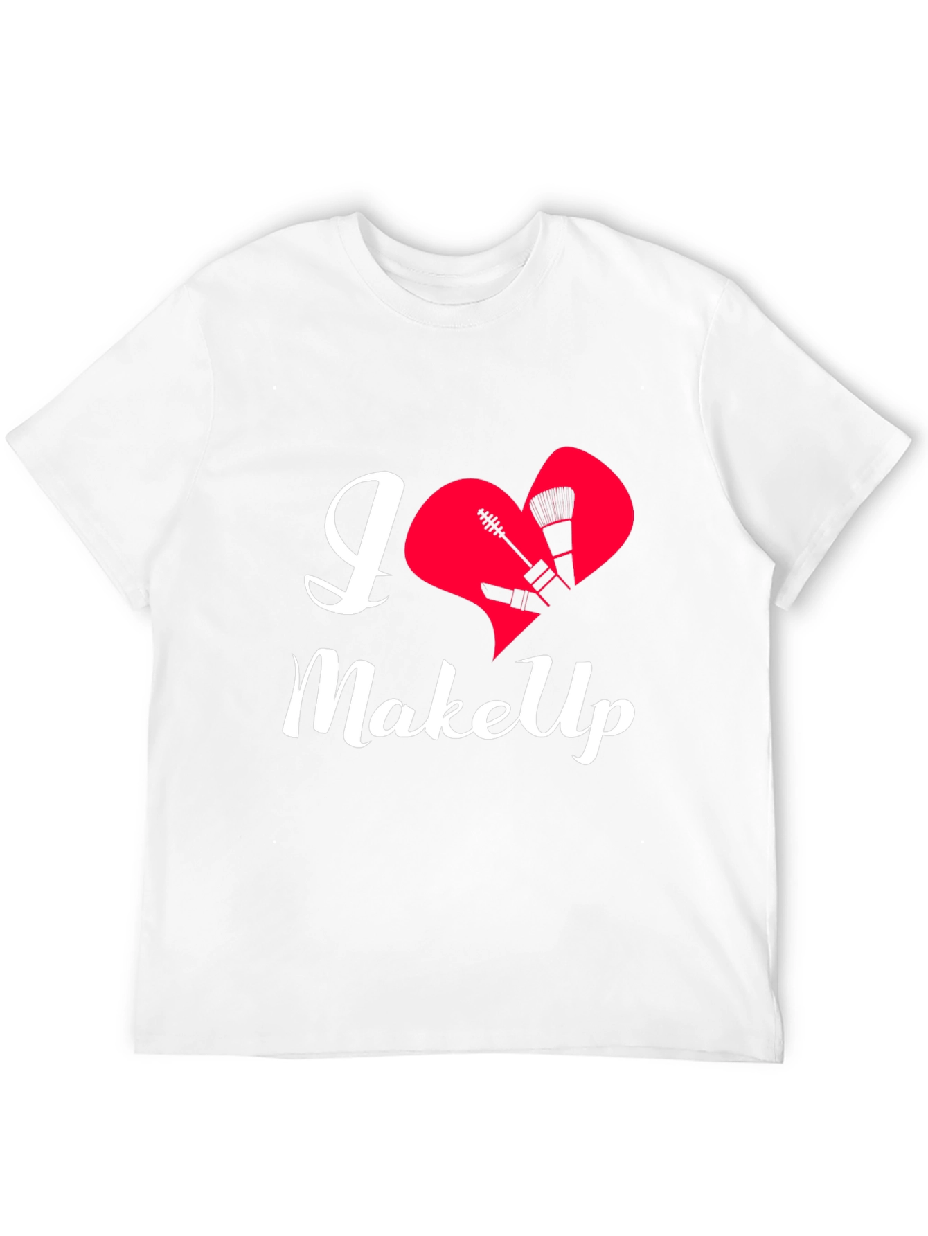 I Love Makeup T-Shirt - Stylish Beauty Tee