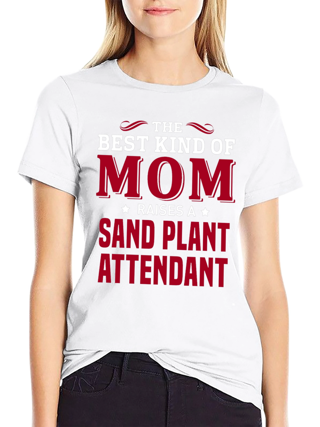 Best Kind of Mom Sand Plant Attendant T-Shirt