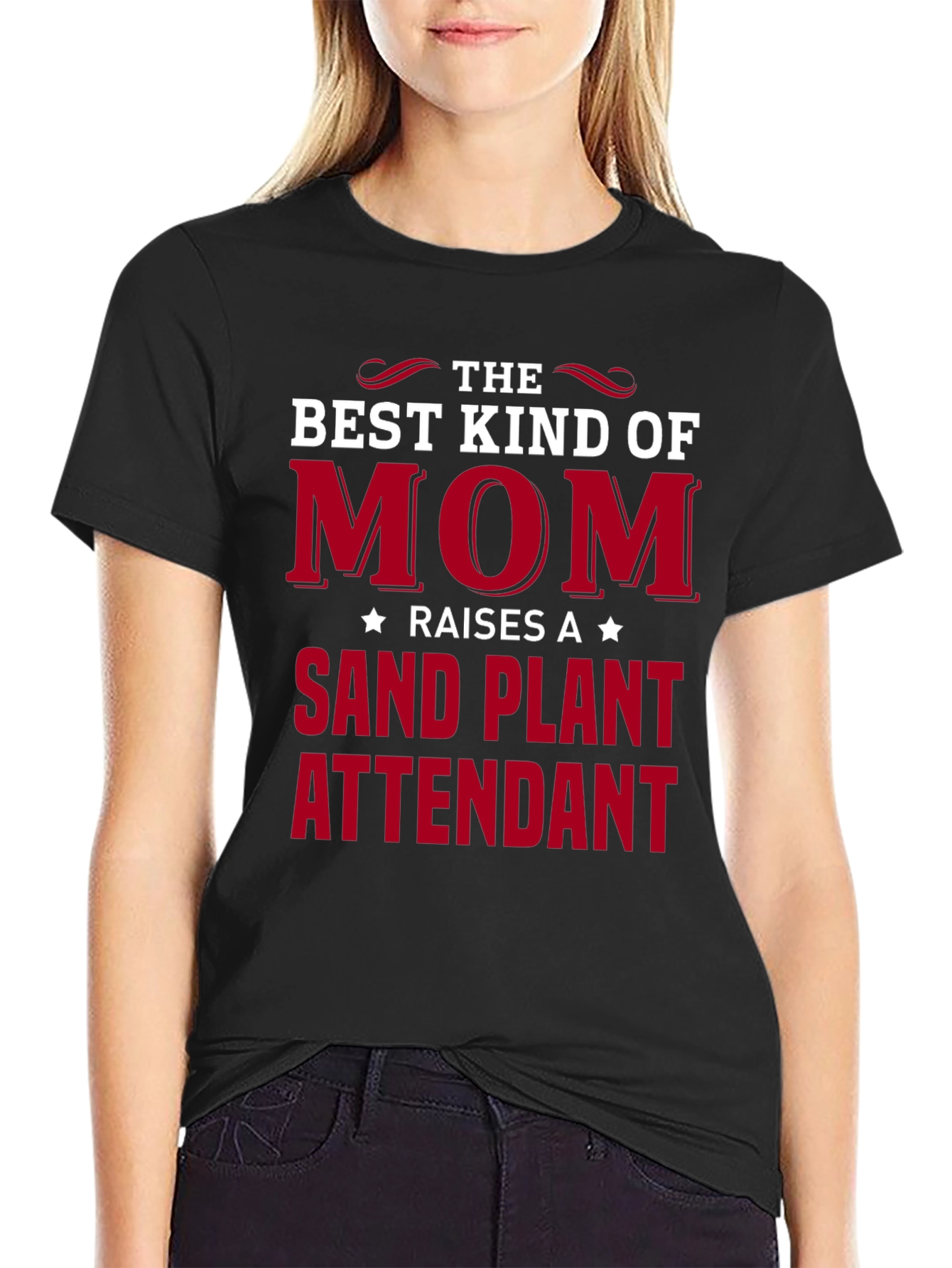 Best Kind of Mom Sand Plant Attendant T-Shirt