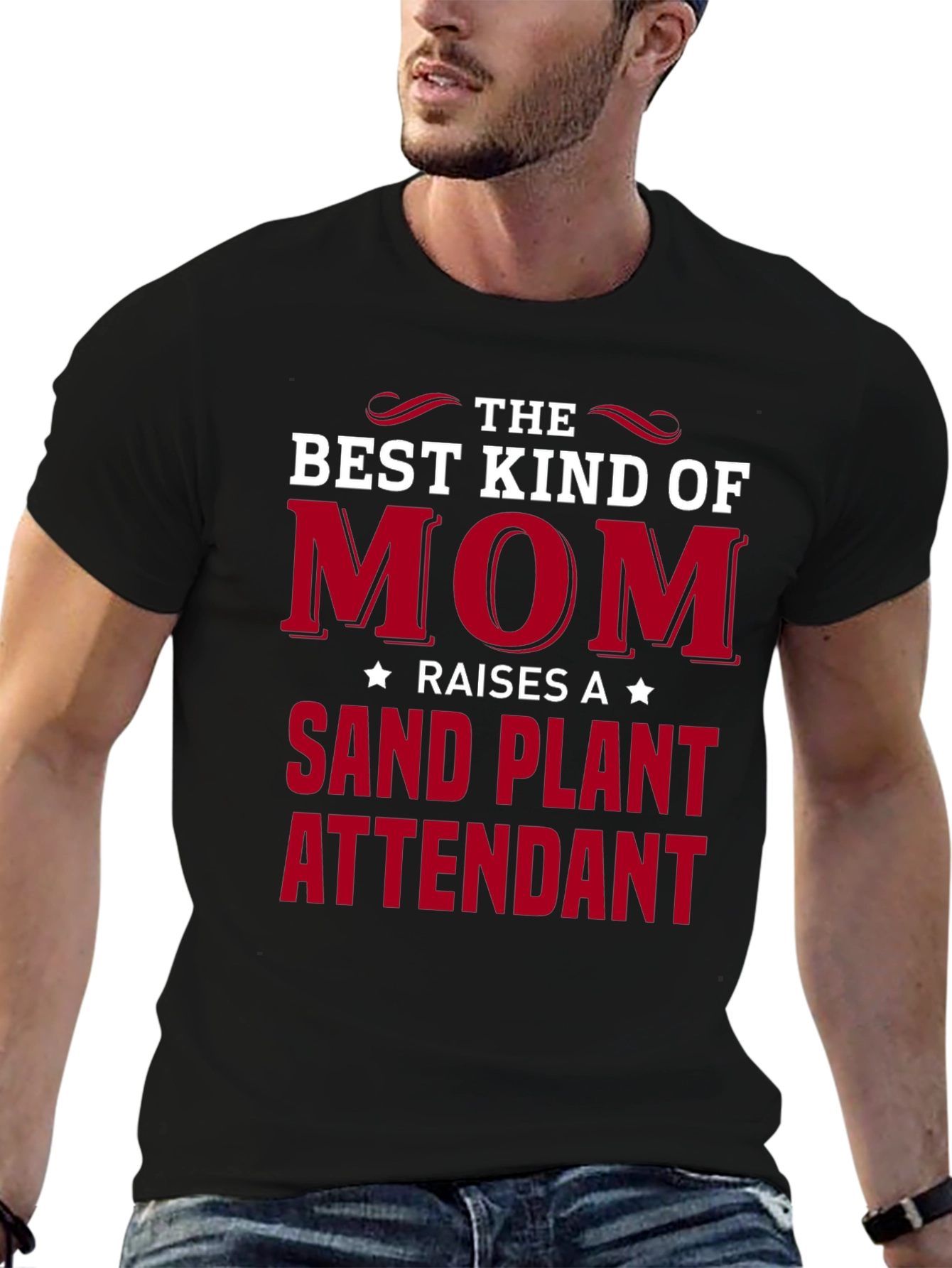 Best Kind of Mom Sand Plant Attendant T-Shirt