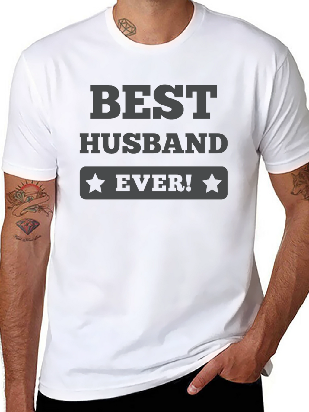 Best Husband Ever Black T-Shirt