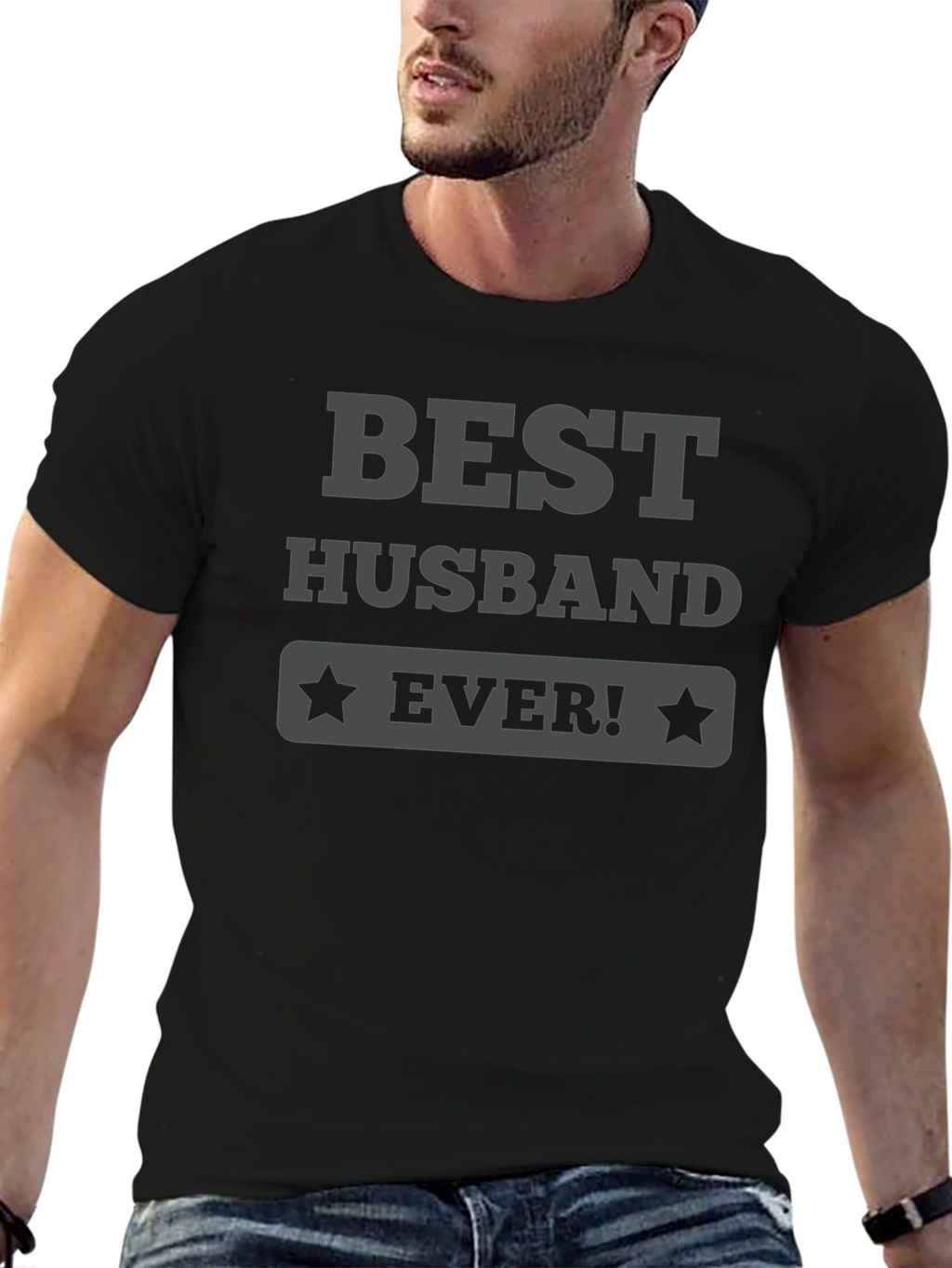 Best Husband Ever Black T-Shirt