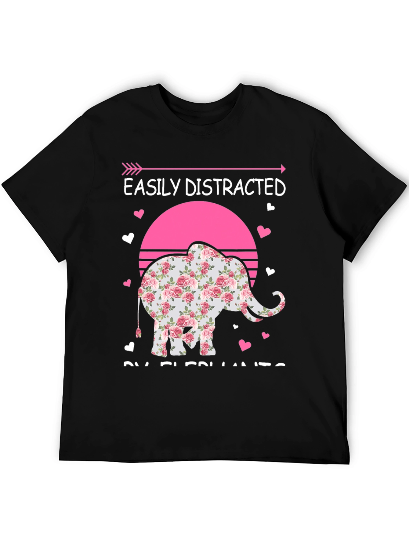 Easily Distracted By Elephants T-Shirt