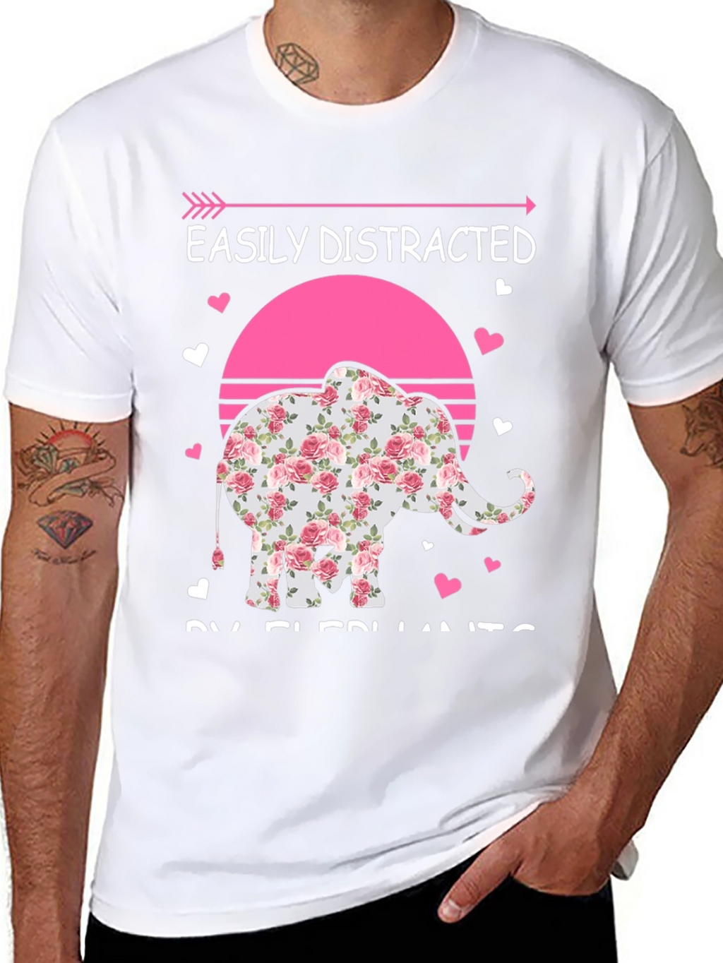 Easily Distracted By Elephants T-Shirt
