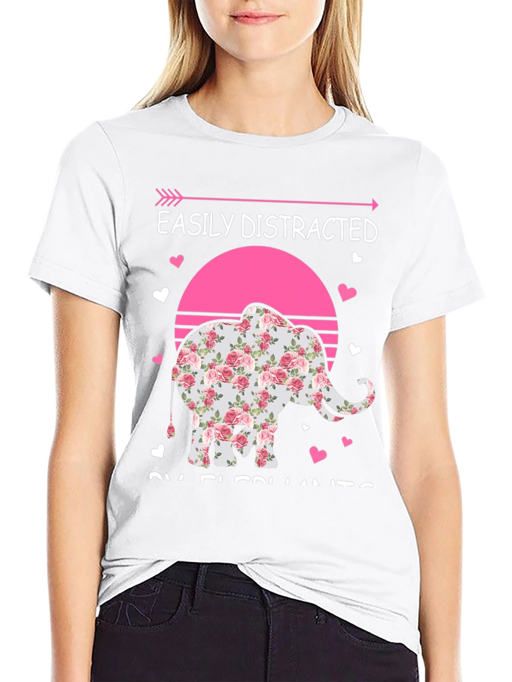 Easily Distracted By Elephants T-Shirt