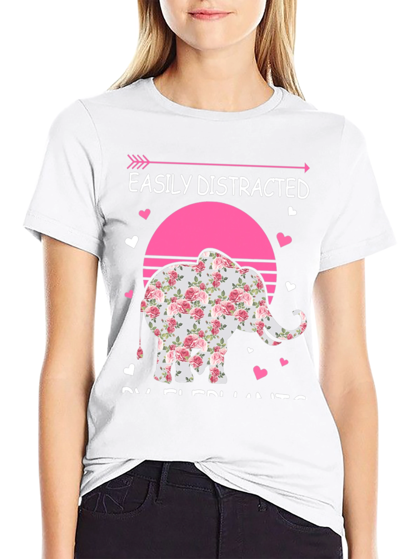 Easily Distracted By Elephants T-Shirt