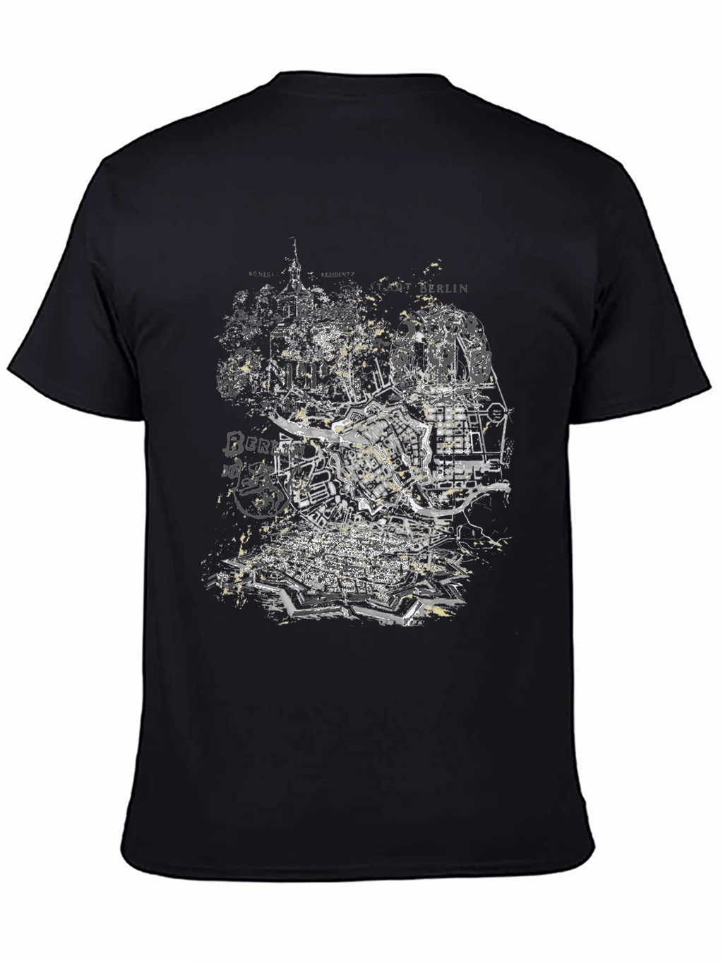 Berlin Map T-Shirt - Urban Graphic Tee