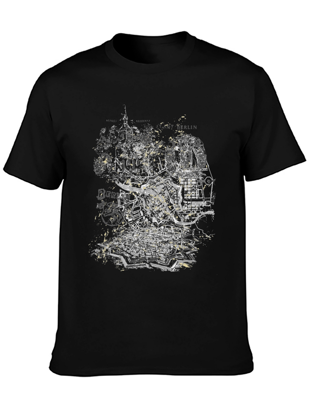 Berlin Map T-Shirt - Urban Graphic Tee