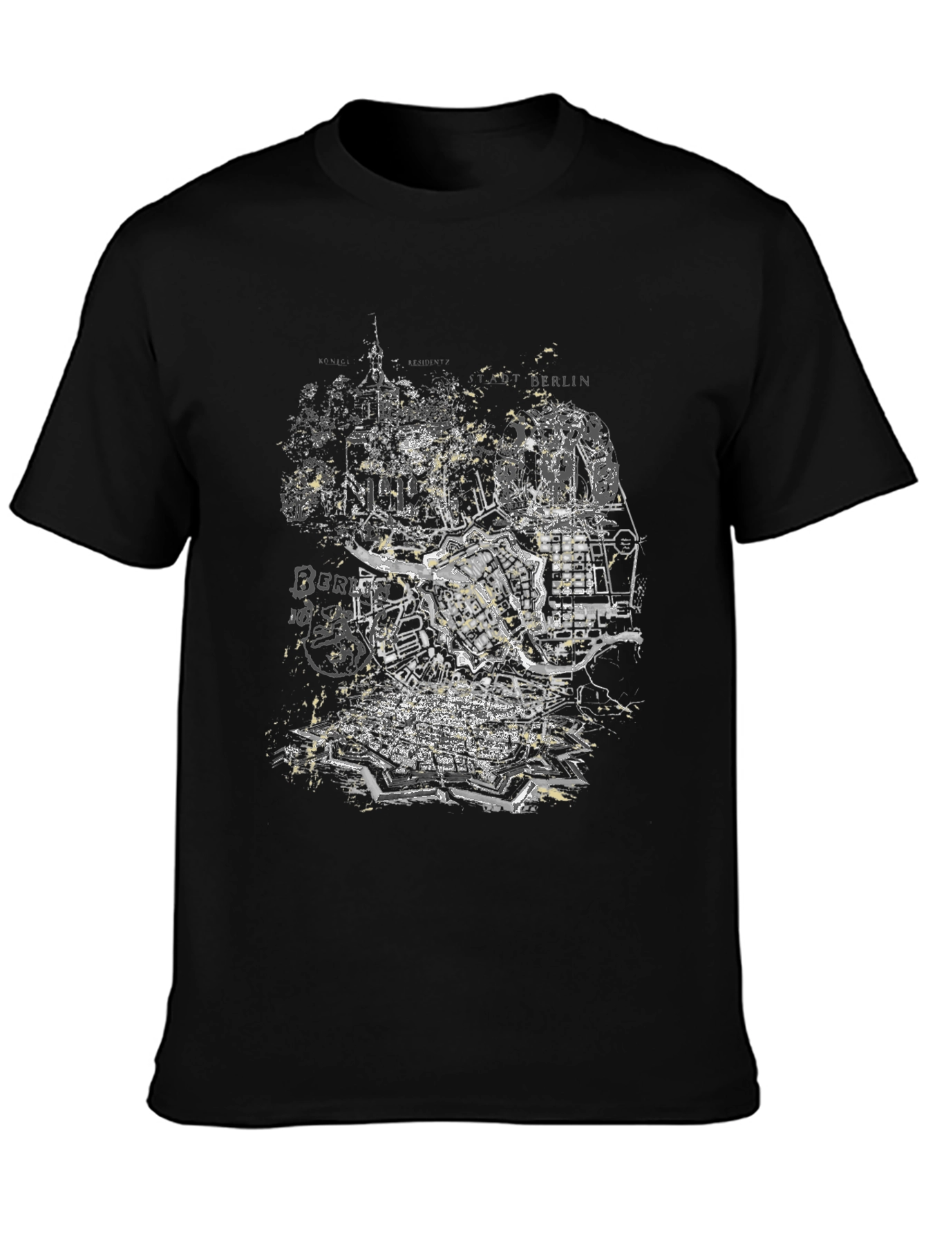 Berlin Map T-Shirt - Urban Graphic Tee