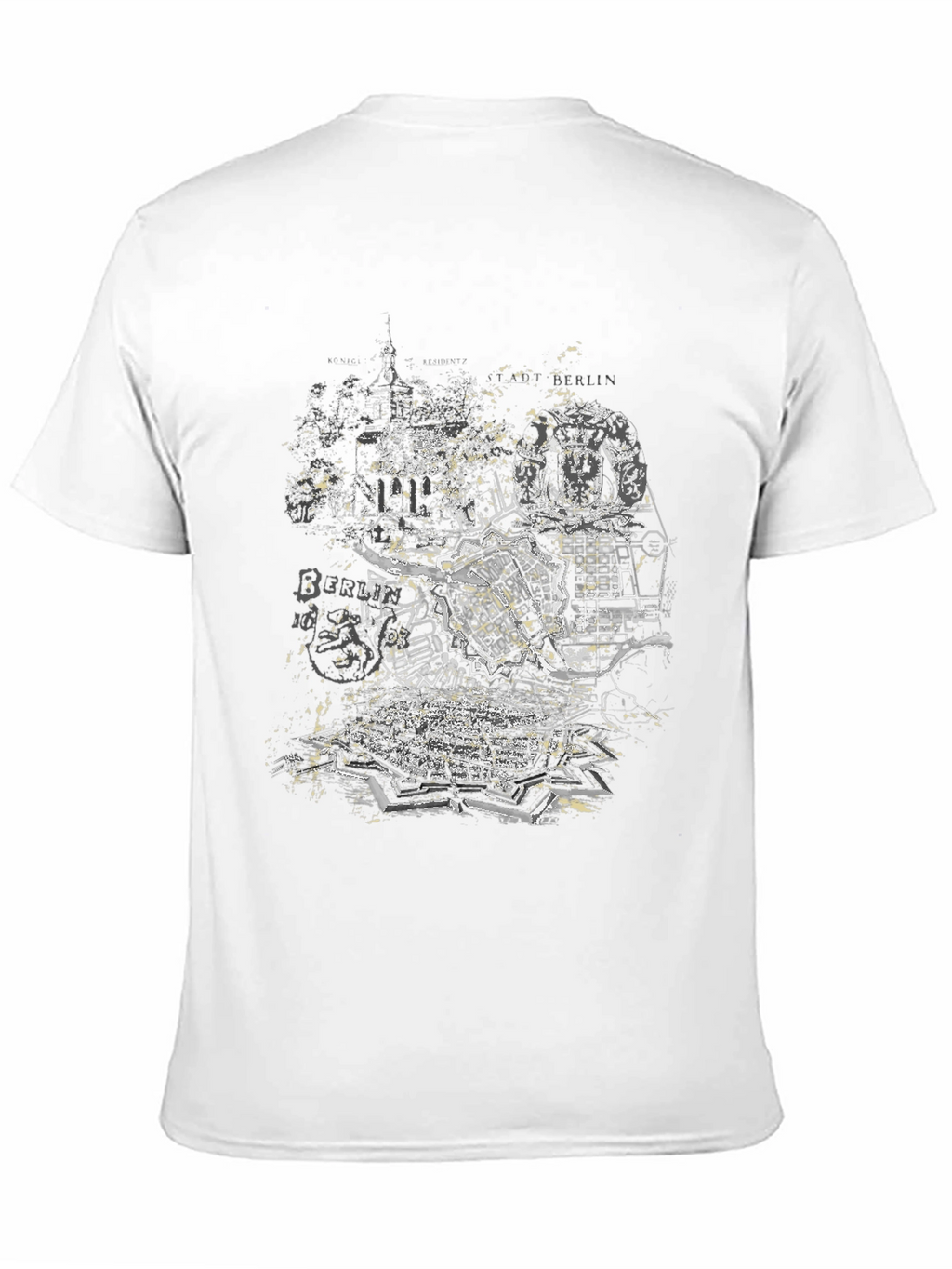 Berlin Map T-Shirt - Urban Graphic Tee