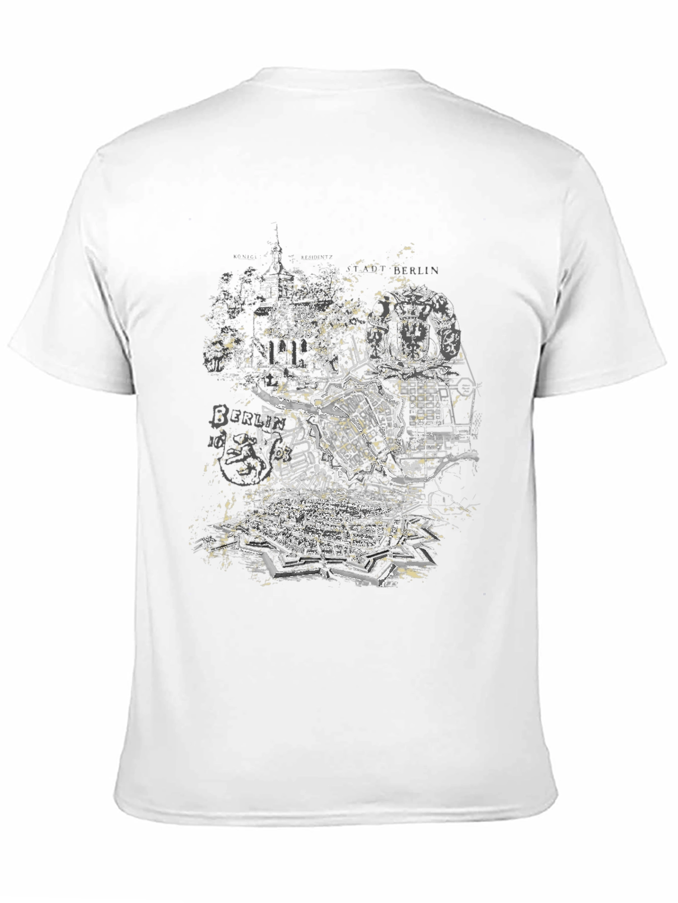 Berlin Map T-Shirt - Urban Graphic Tee