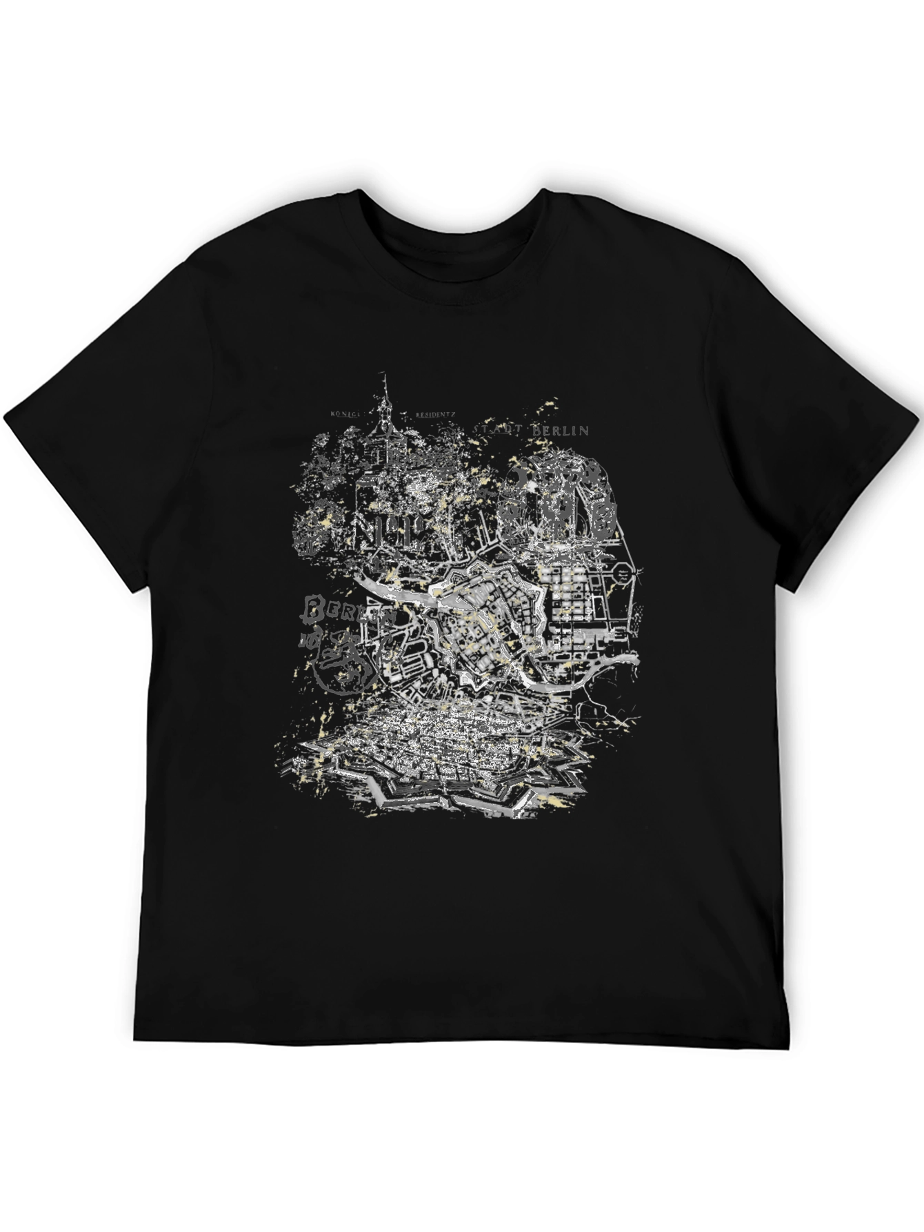 Berlin Map T-Shirt - Urban Graphic Tee