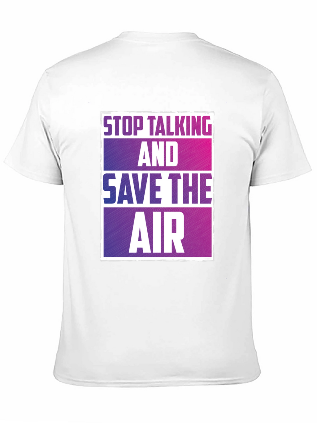 Stop Talking Save Air T-Shirt Graphic Tee
