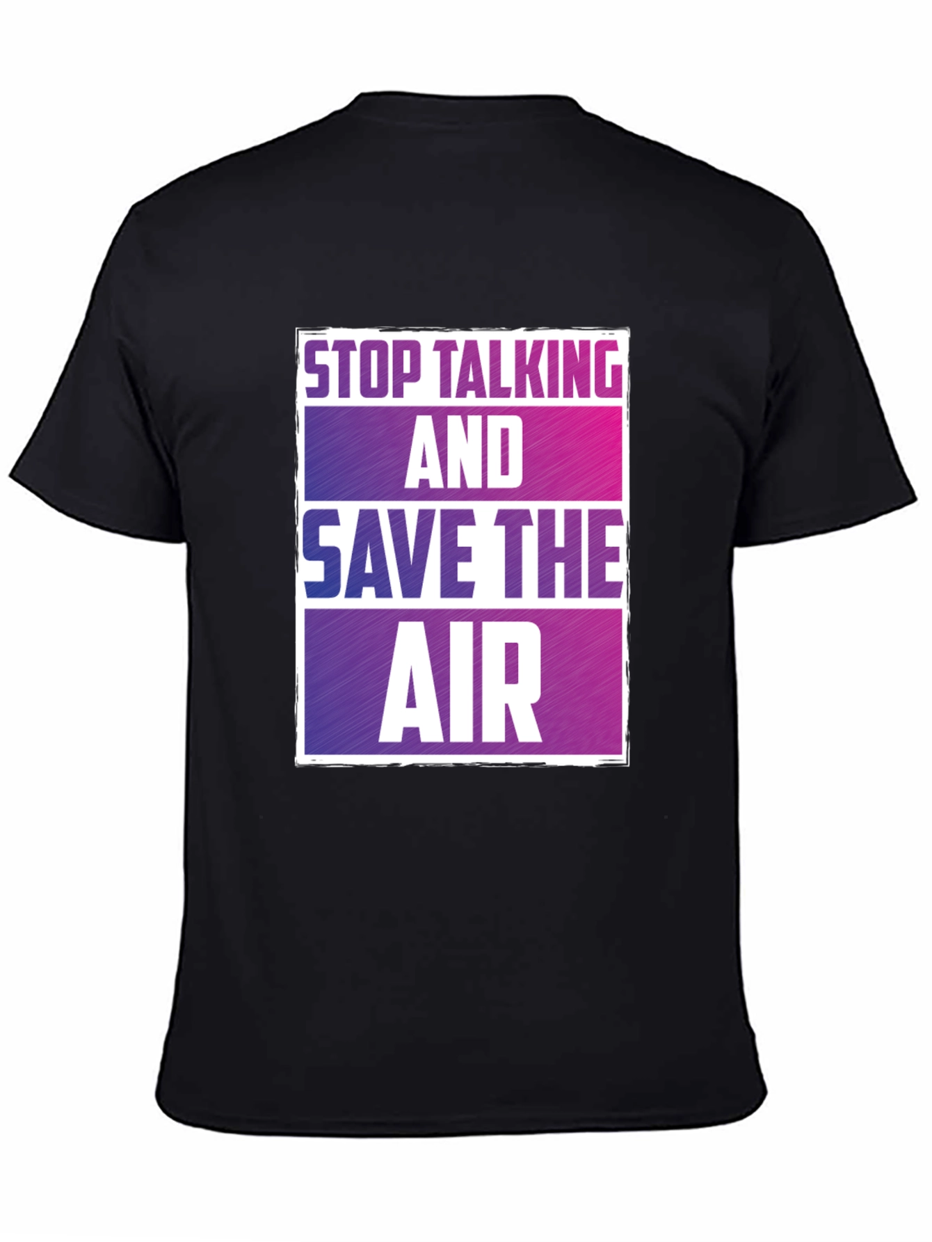 Stop Talking Save Air T-Shirt Graphic Tee