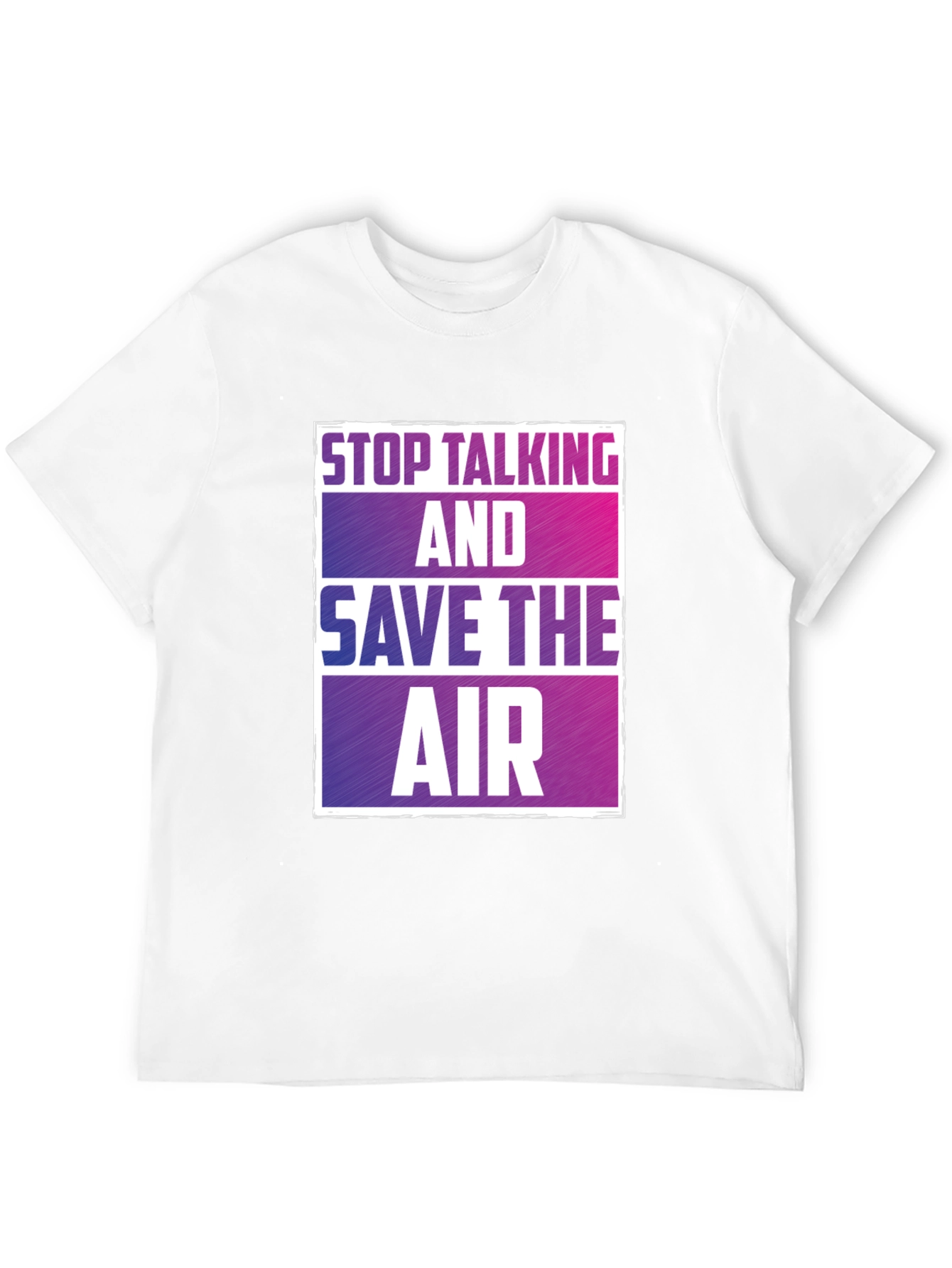 Stop Talking Save Air T-Shirt Graphic Tee