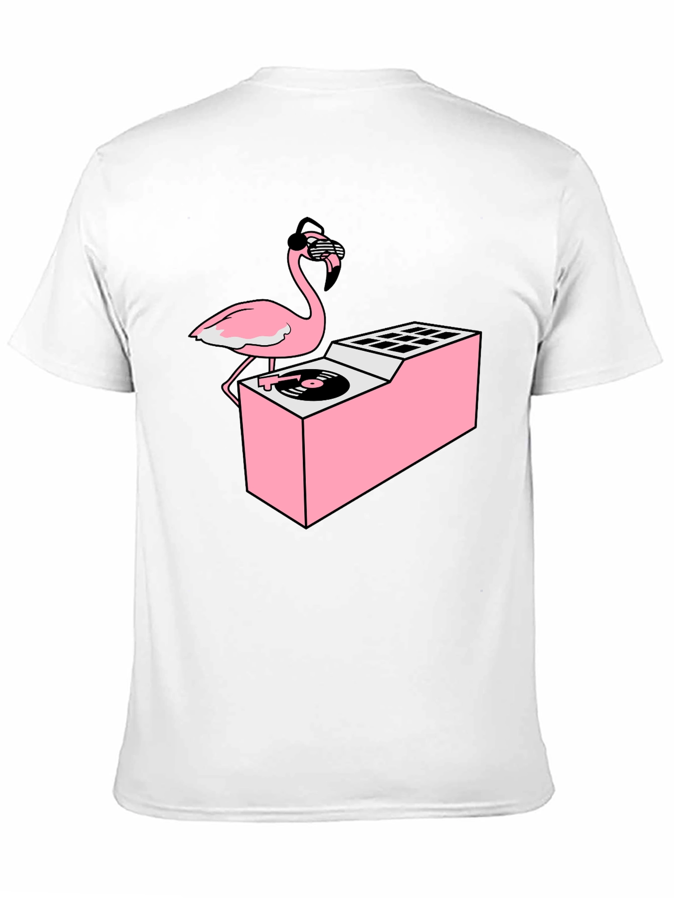 DJ Flamingo Graphic T-Shirt