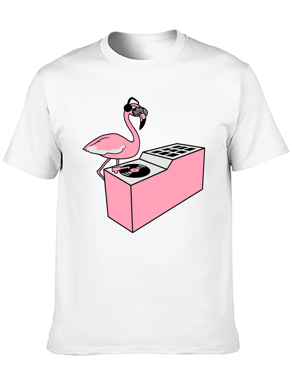DJ Flamingo Graphic T-Shirt