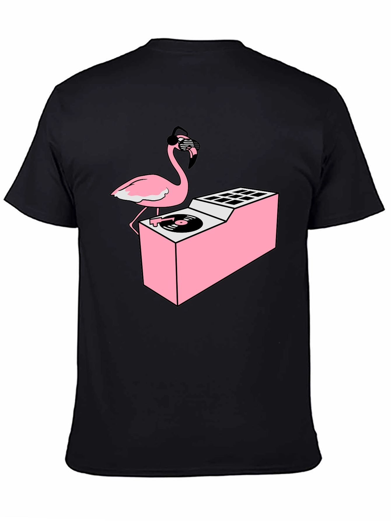 DJ Flamingo Graphic T-Shirt