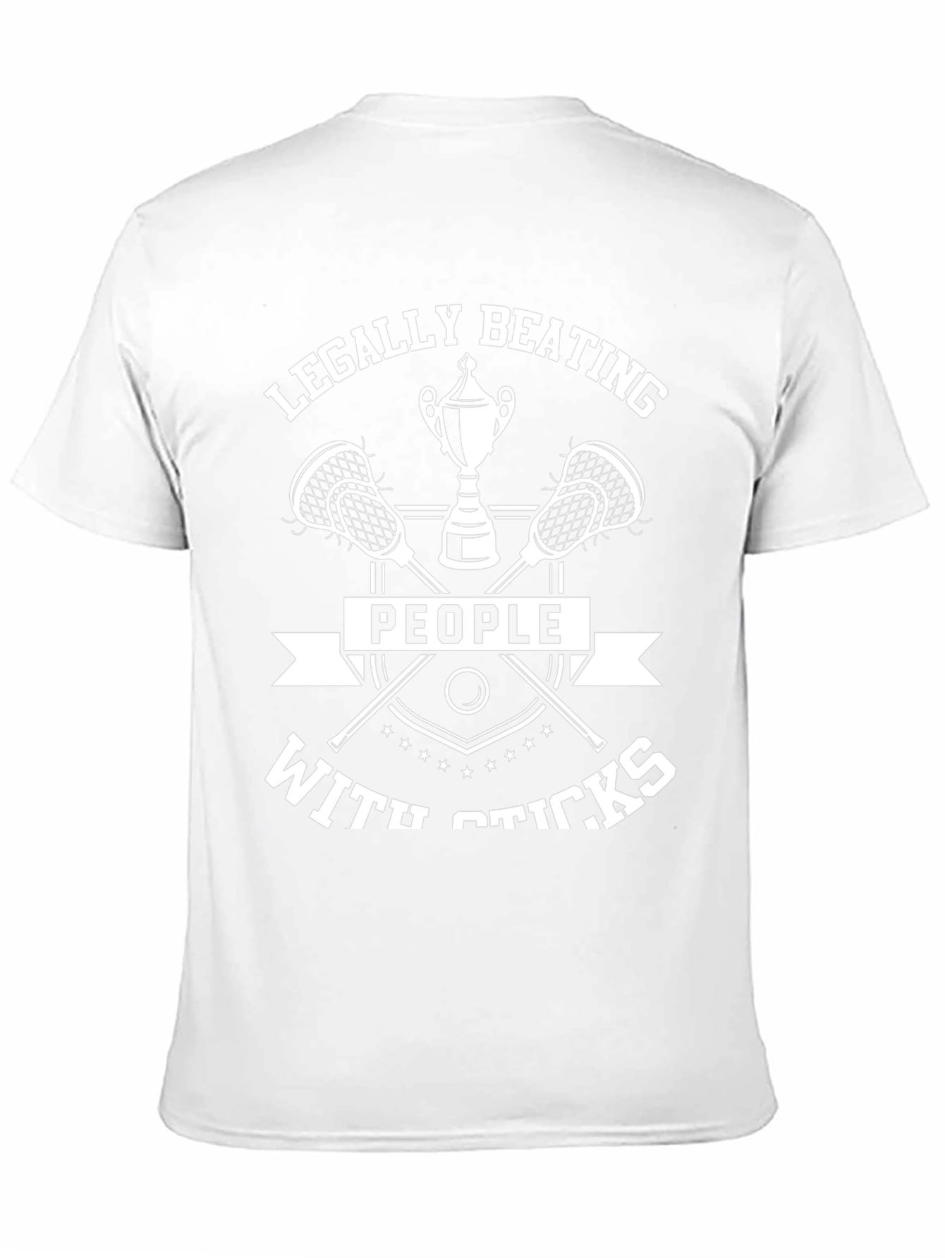 Legally Beating People With Sticks Graphic Tee